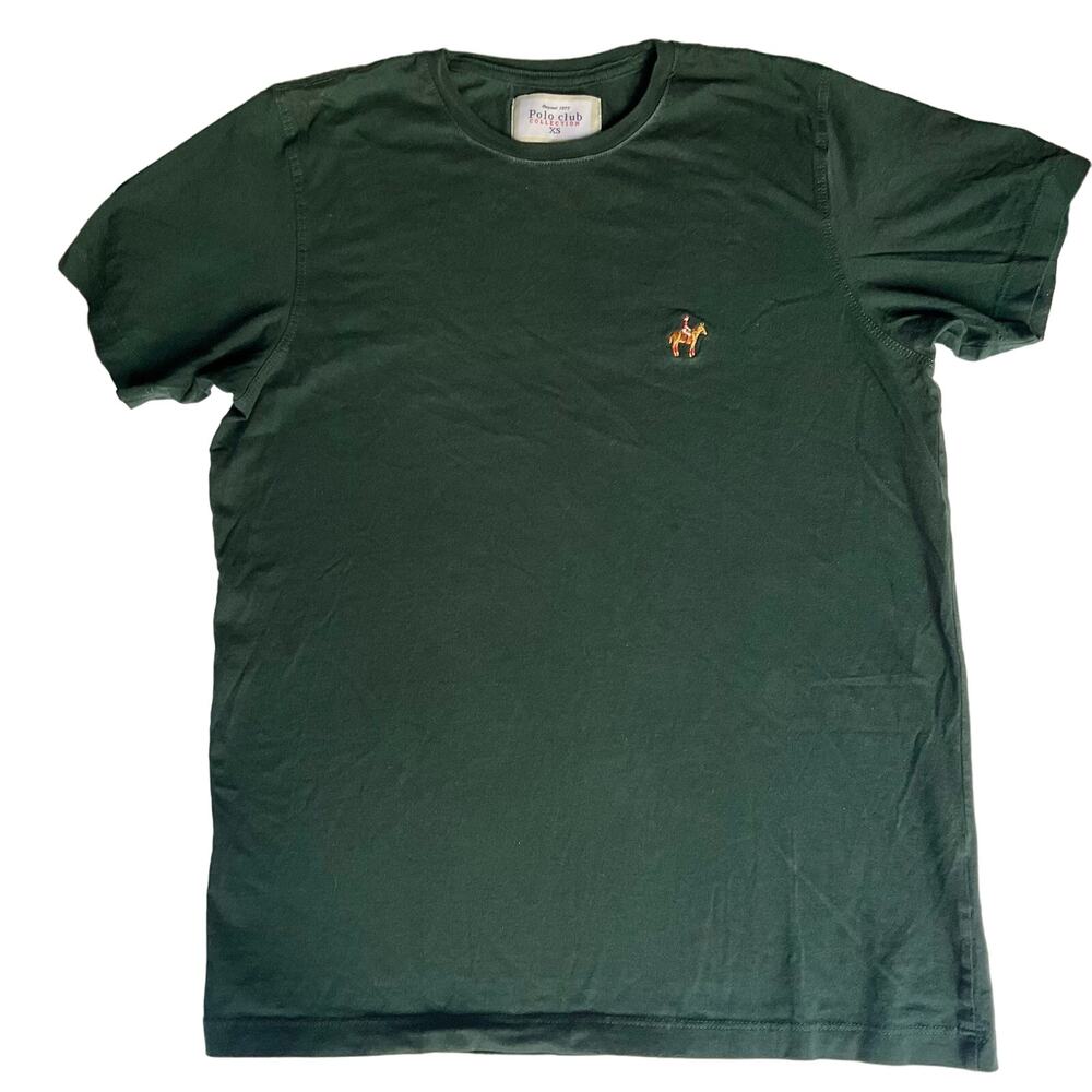 Polo Club Women’s Short Sleeve Tee size XS, Green, 100% Cotton